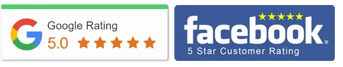 Google and Facebook 5 Star Reviews