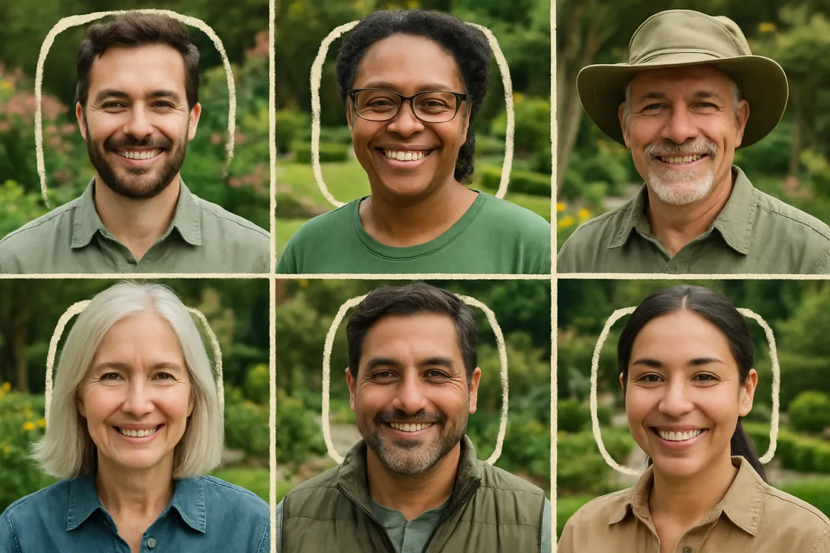 Plants thrive inside a light-filled greenhouse.
