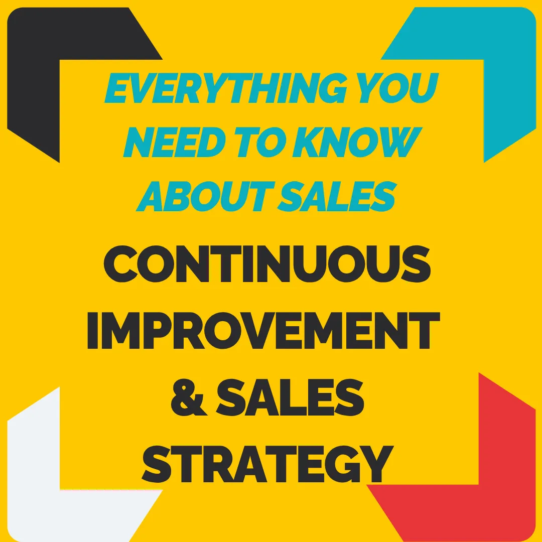 Continuous Improvement & Sales Strategy
