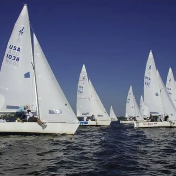 Sailing on J22 at The Corinthian Yacht Club of Piladelphia