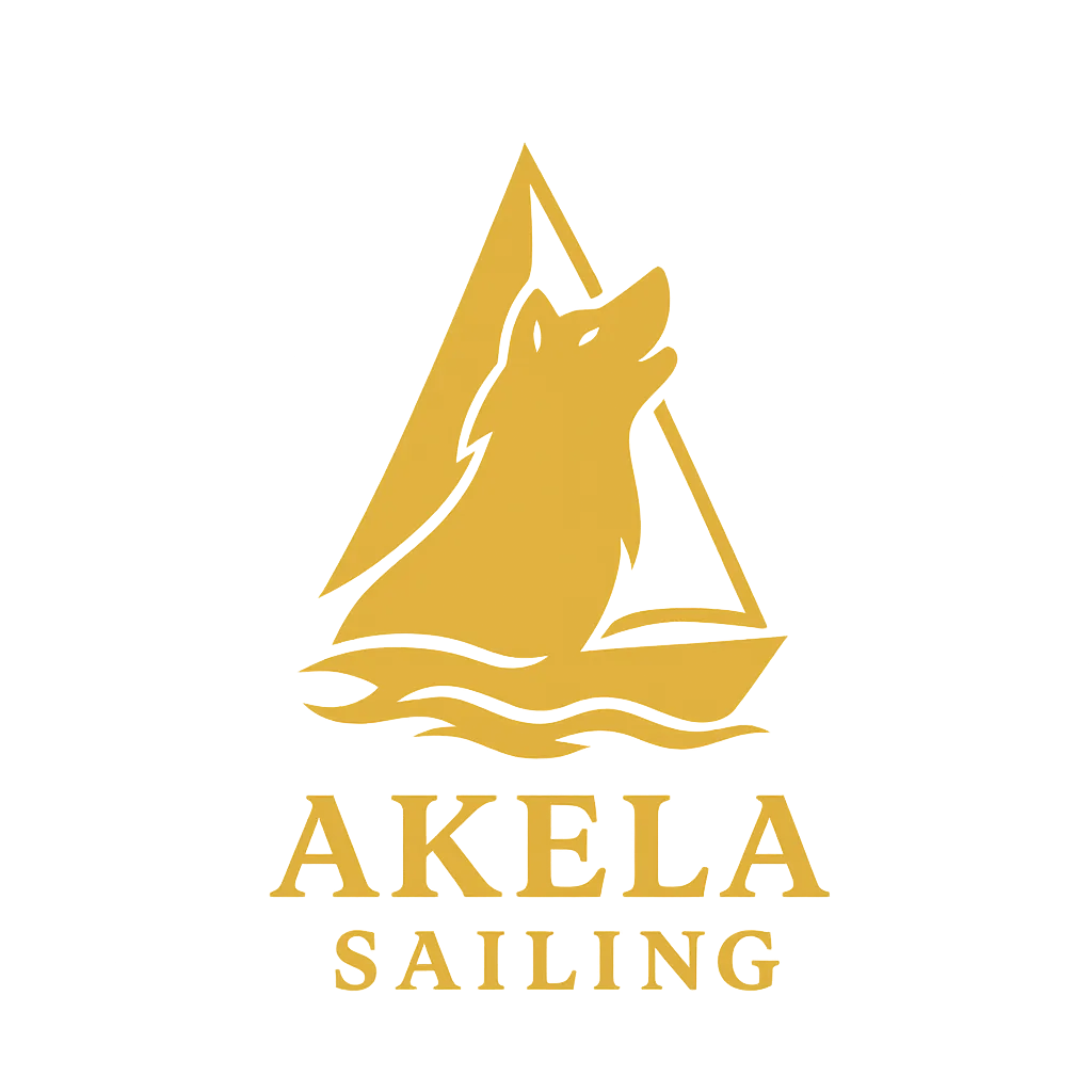 Akela Sailing Gold Logo