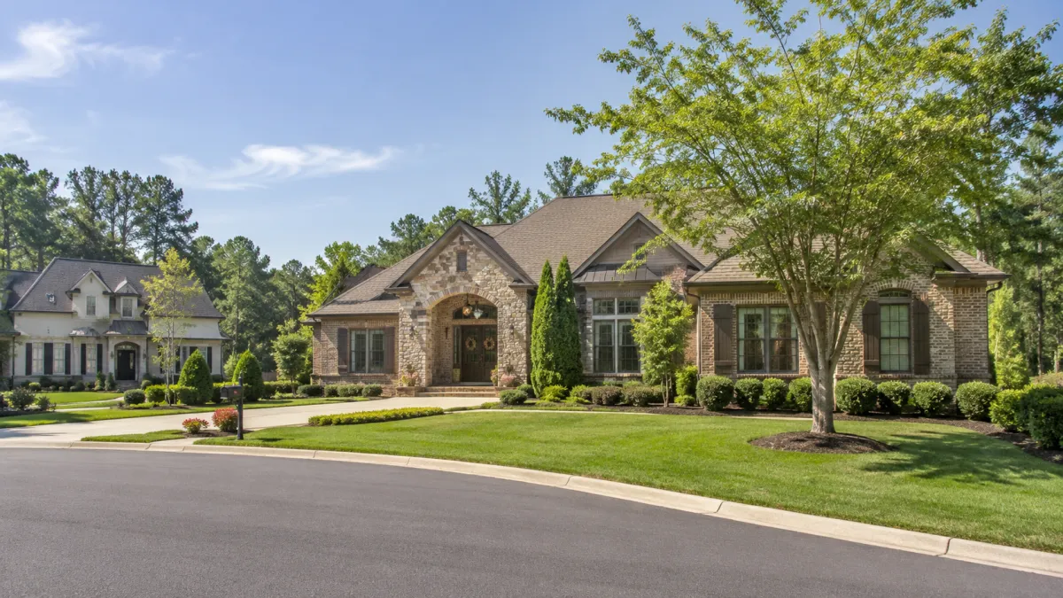 Marvin NC home with a sold sign, illustrating a typical home sale timeline in this market