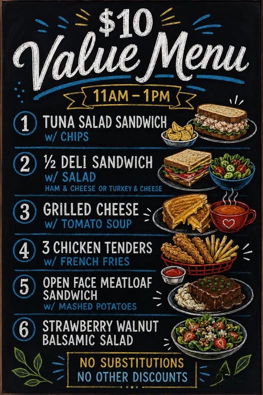 The Story Behind Our $10 Value Menu