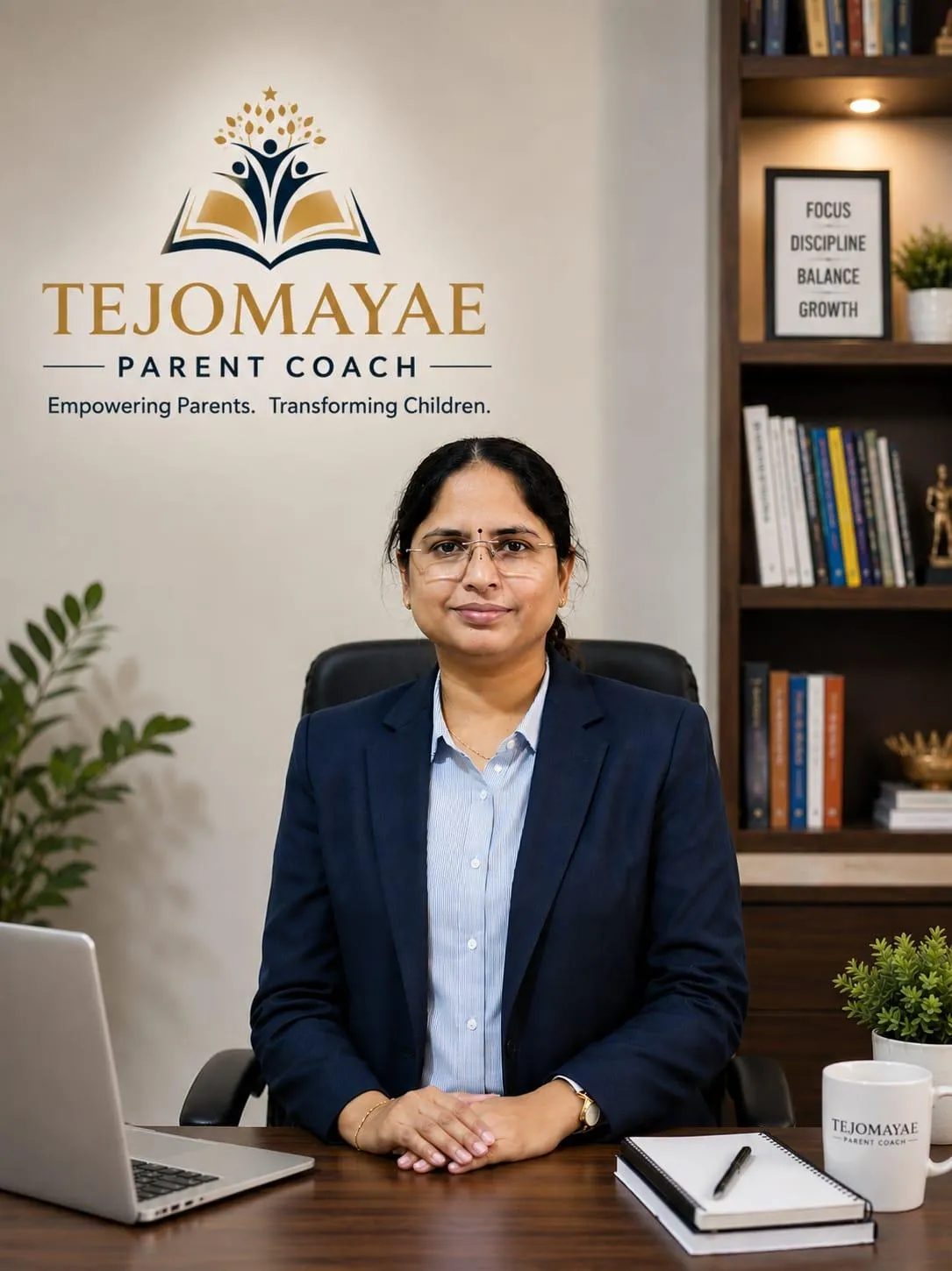 Professional portrait of Indian woman