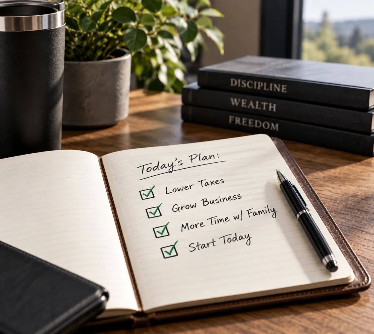 Tax strategy planning business  Owners checklist