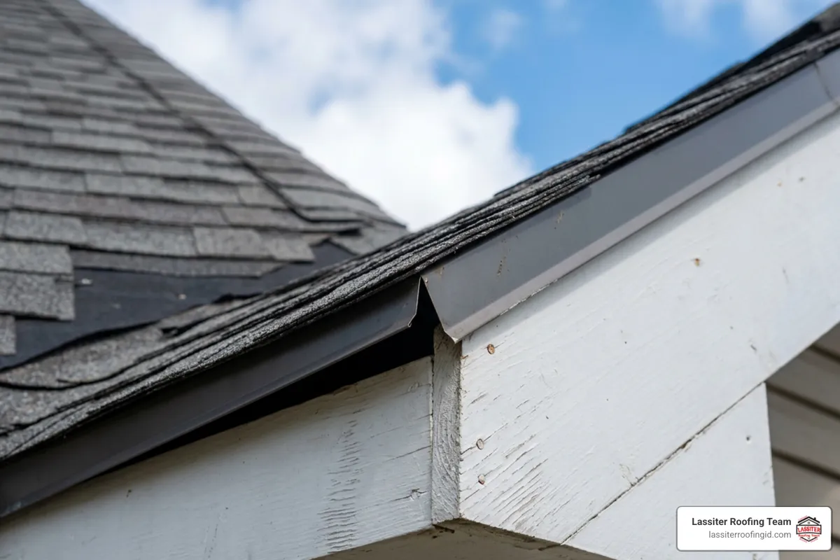 Mind the Gap Between Roof Drip Edge and Fascia Board