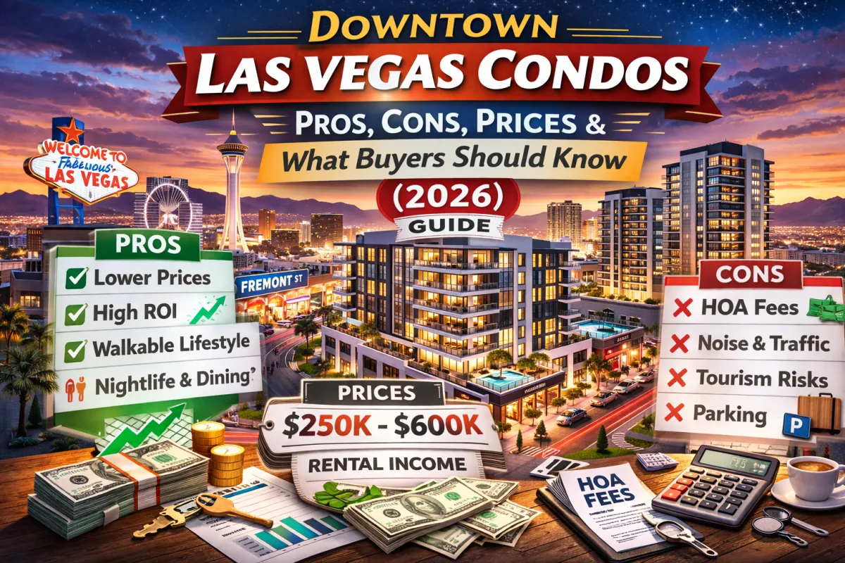 Downtown Las Vegas Condos: Pros, Cons, Prices & What Buyers Should Know (2026)