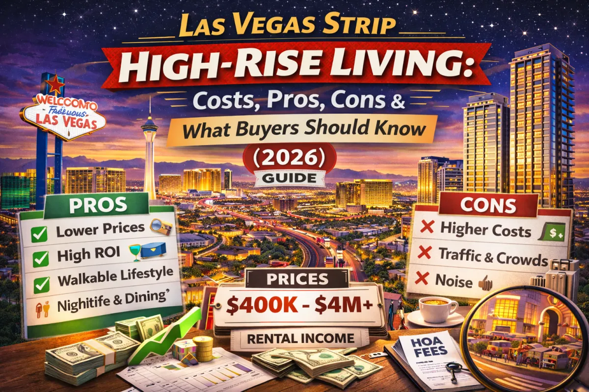 Las Vegas Strip High-Rise Living: Costs, Pros & What Buyers Should Know