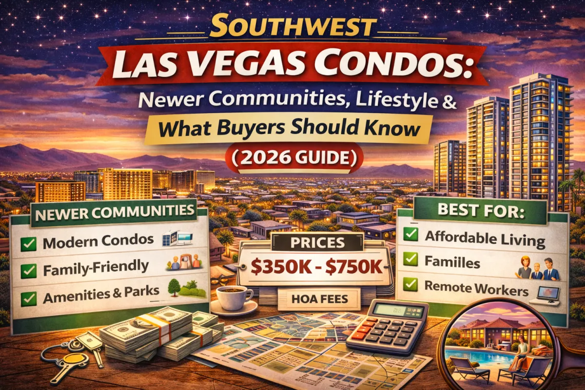 Southwest Las Vegas Condos: Lifestyle, Costs & What Buyers Should Know (2026)