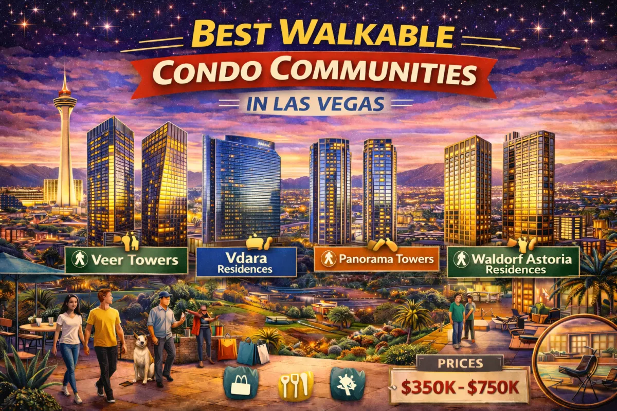 Best Walkable Condo Communities in Las Vegas | High-Rise & Urban Living Guide