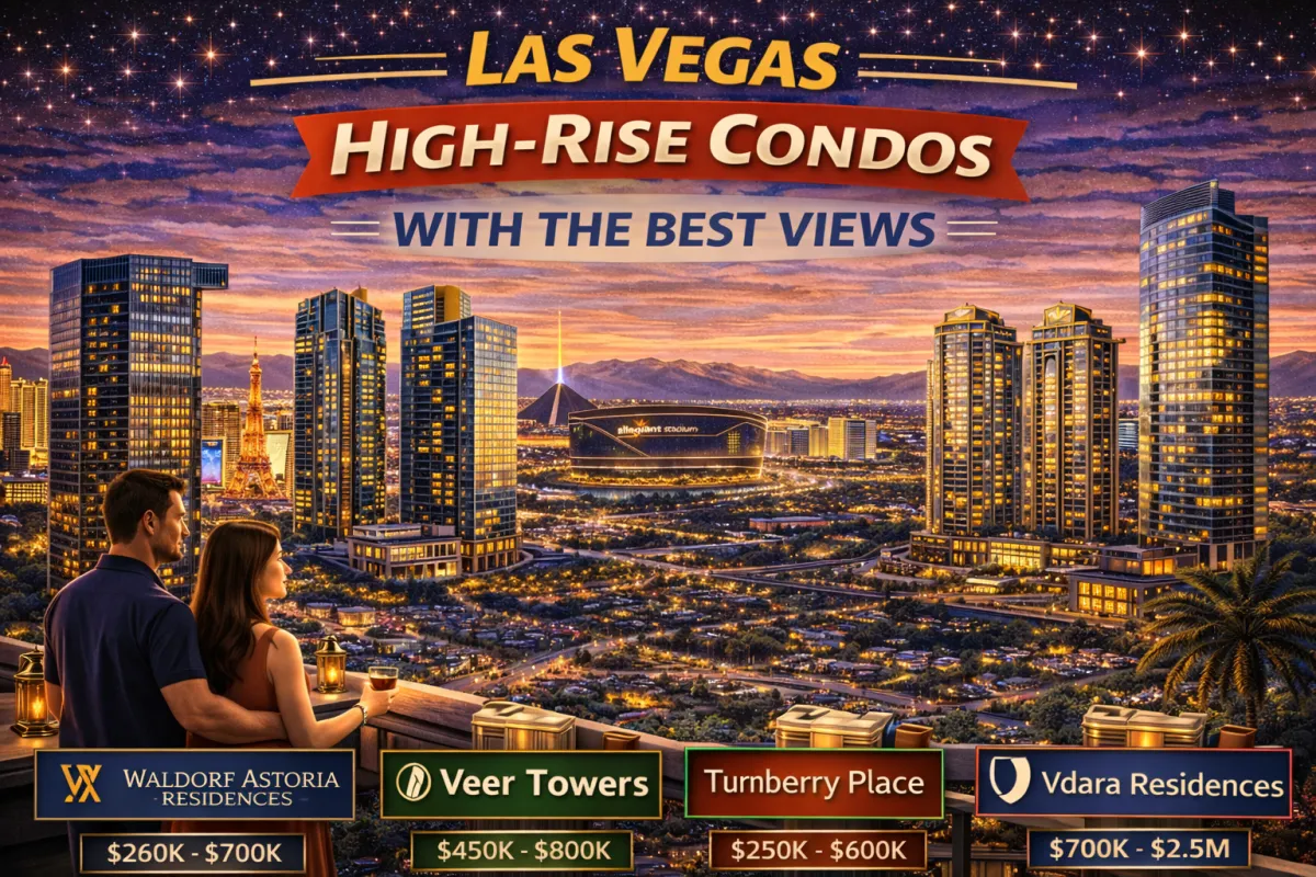 Las Vegas High-Rise Condos with the Best Views | Strip, City & Mountain Views