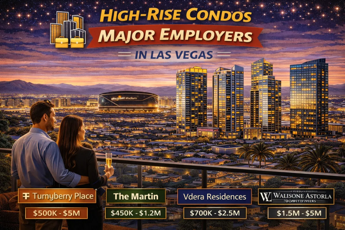 High-Rise Condos Near Major Employers in Las Vegas