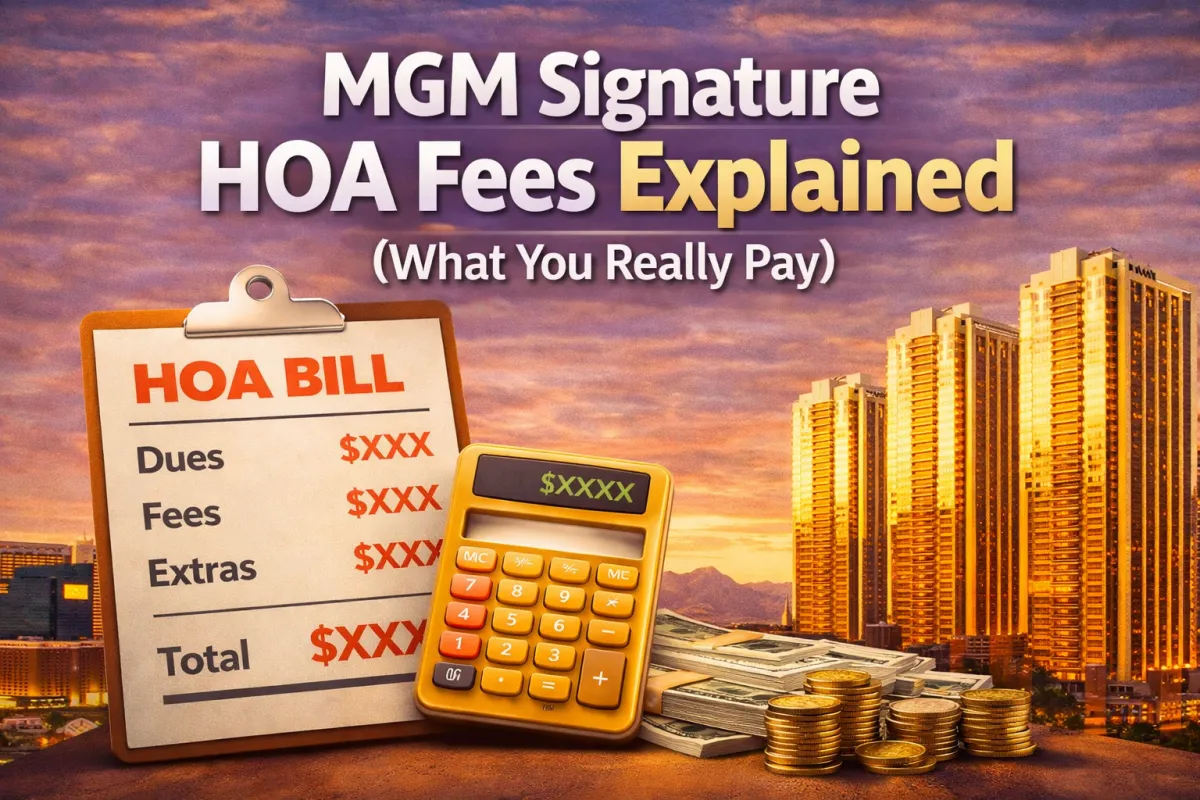 MGM Signature HOA Fees Explained