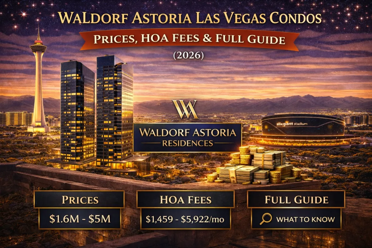 Waldorf Astoria Las Vegas Condos: Prices, HOA Fees & Full Guide (2026)