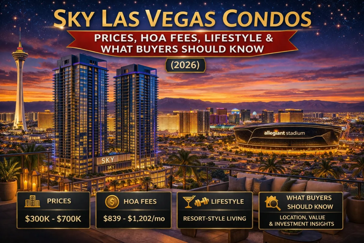 Sky Las Vegas Condos: Prices, HOA Fees, Lifestyle & What Buyers Should Know (2026)