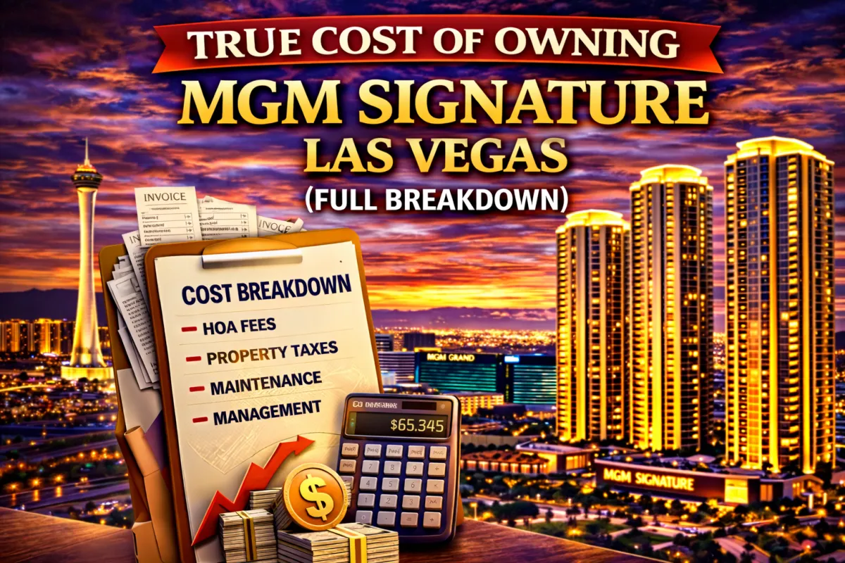 True Cost of Owning MGM Signature Las Vegas (Full Breakdown for 2026)