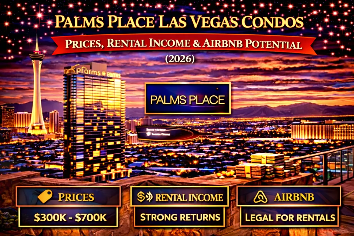 Palms Place Las Vegas Condos: Prices, Rental Income & Airbnb Potential (2026)