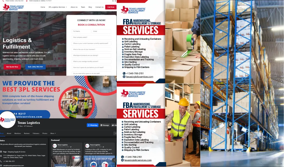 texas logistic services website