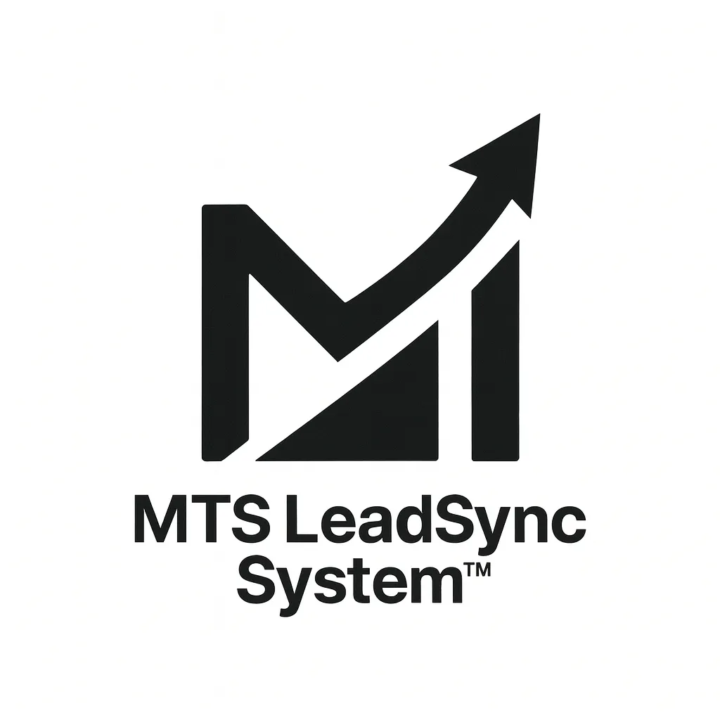 Logo of Marketing To Scale’s MTS LeadSync System — ads, AI automations, and calendar bookings