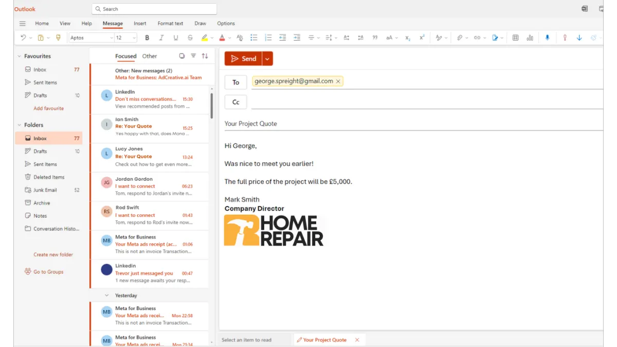 Digi Launch email