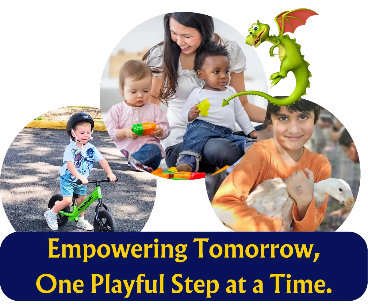 the blue summit academy empowering tomorrow, one playful step at a time slogan florida