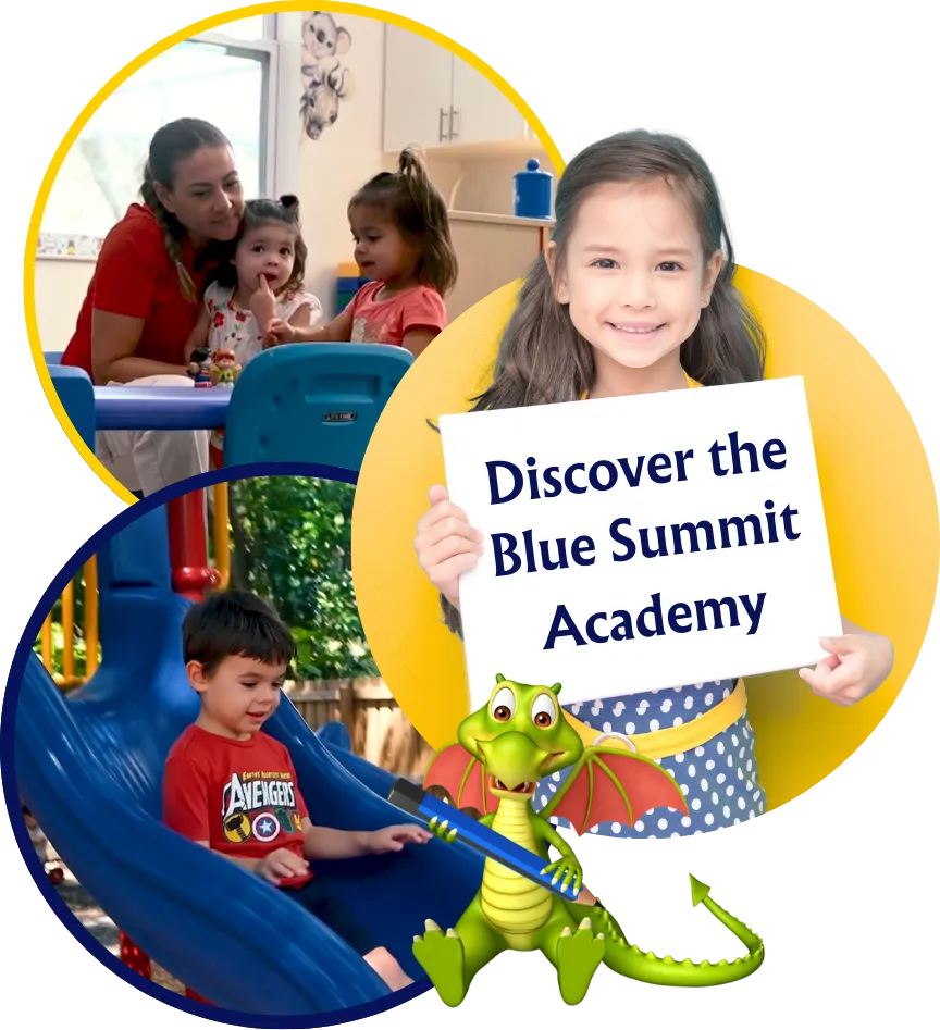 Discover The Blue Summit Academy child advert