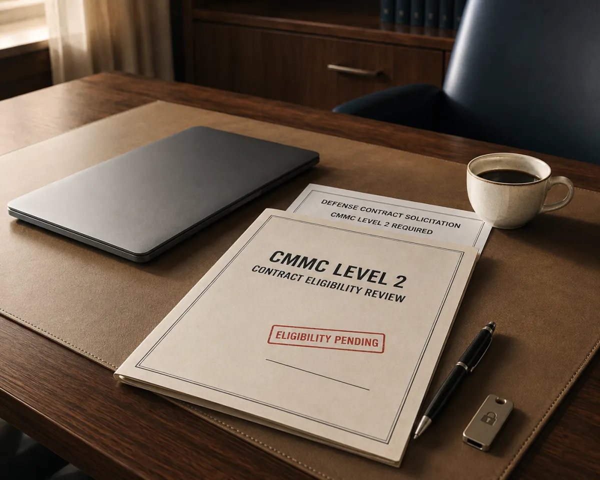 CMMC Is Not an IT Project — It's a Contract Eligibility Decision for Leadership