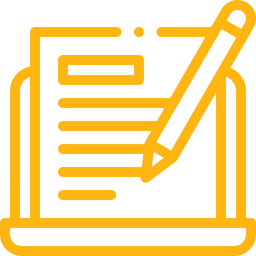 Icon representing content creation or copywriting tools