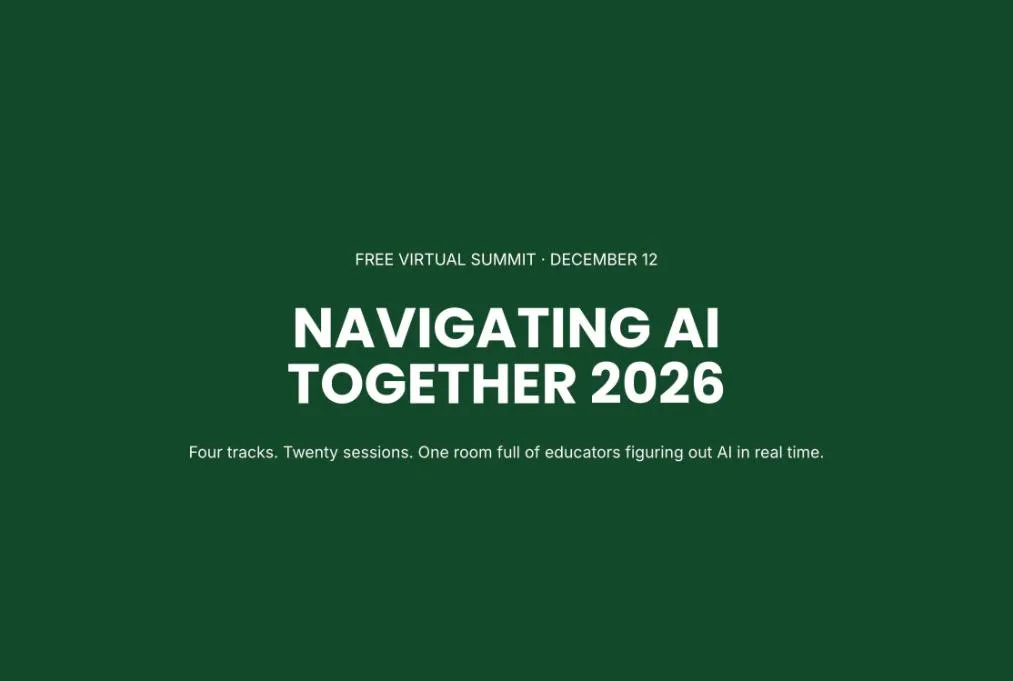 Navigating AI Together 2026, a free virtual summit on December 12