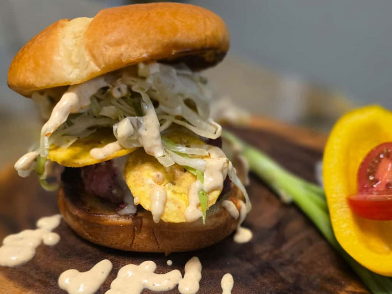 Bold Bites burgers, fries, tacos and empanadas