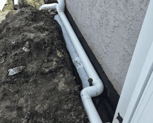 Channel Drains Connected to Sump Pump Systems St. Petersburg