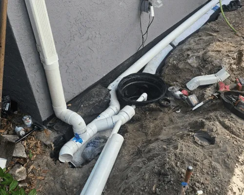 Custom Drainage Design to Stop Flooding in St. Petersburg