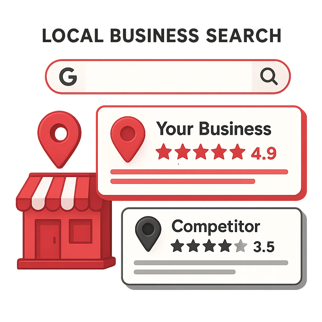 Rank #1 on Local Business Search