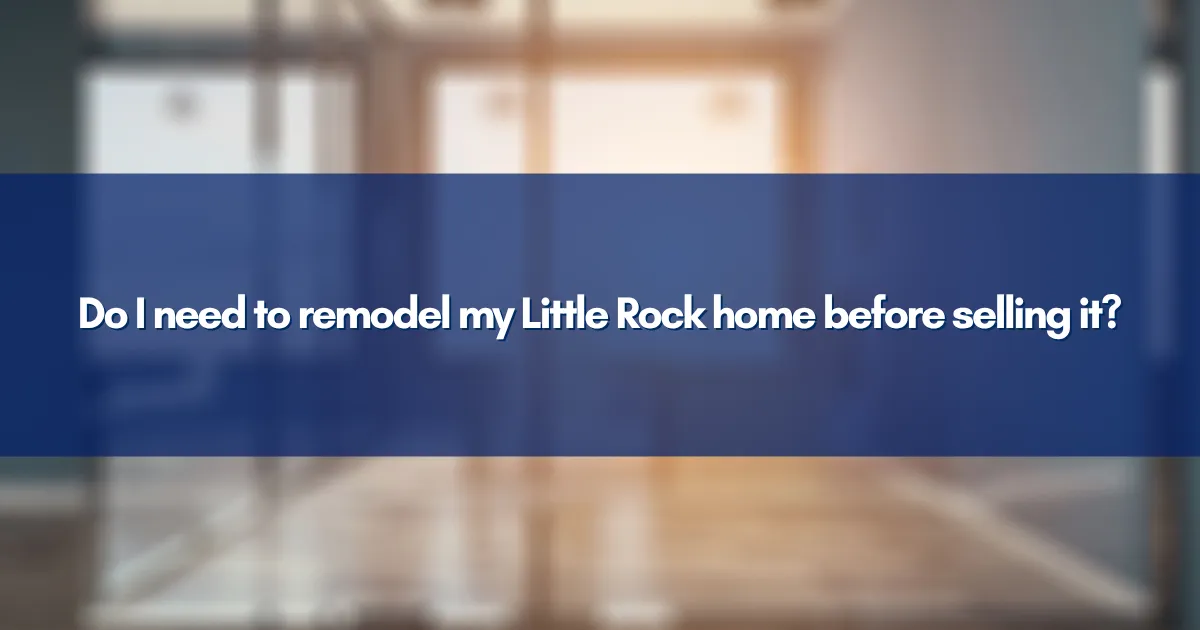 Cydney Fullen advising a homeowner on simple cosmetic updates in a Little Rock kitchen