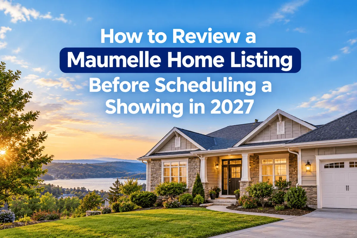 Maumelle home listing exterior to review before scheduling a showing in 2027