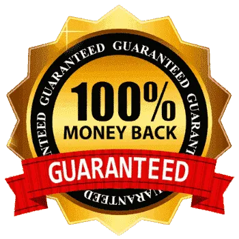 Glucofence money back guarantee logo