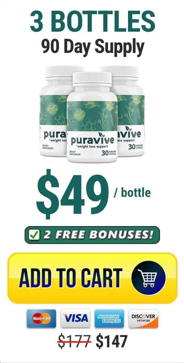 puravive official price for 3 bottles