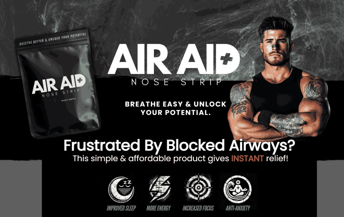 air aid nose strip