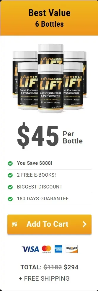 Goldmember-Lift pricing table