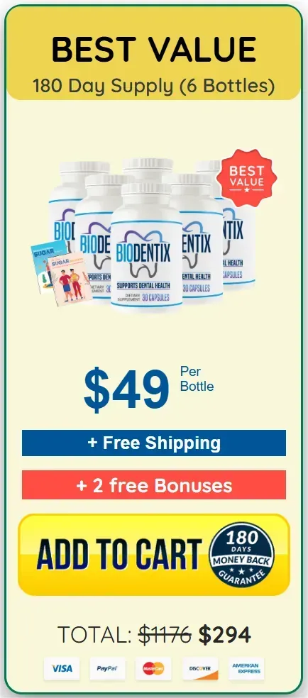 Biodentix 6 bottles official price