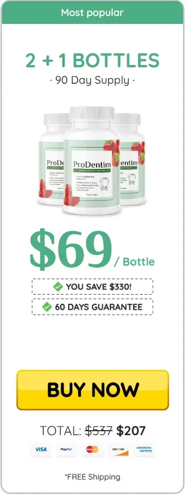 ProDentim-pricing-table