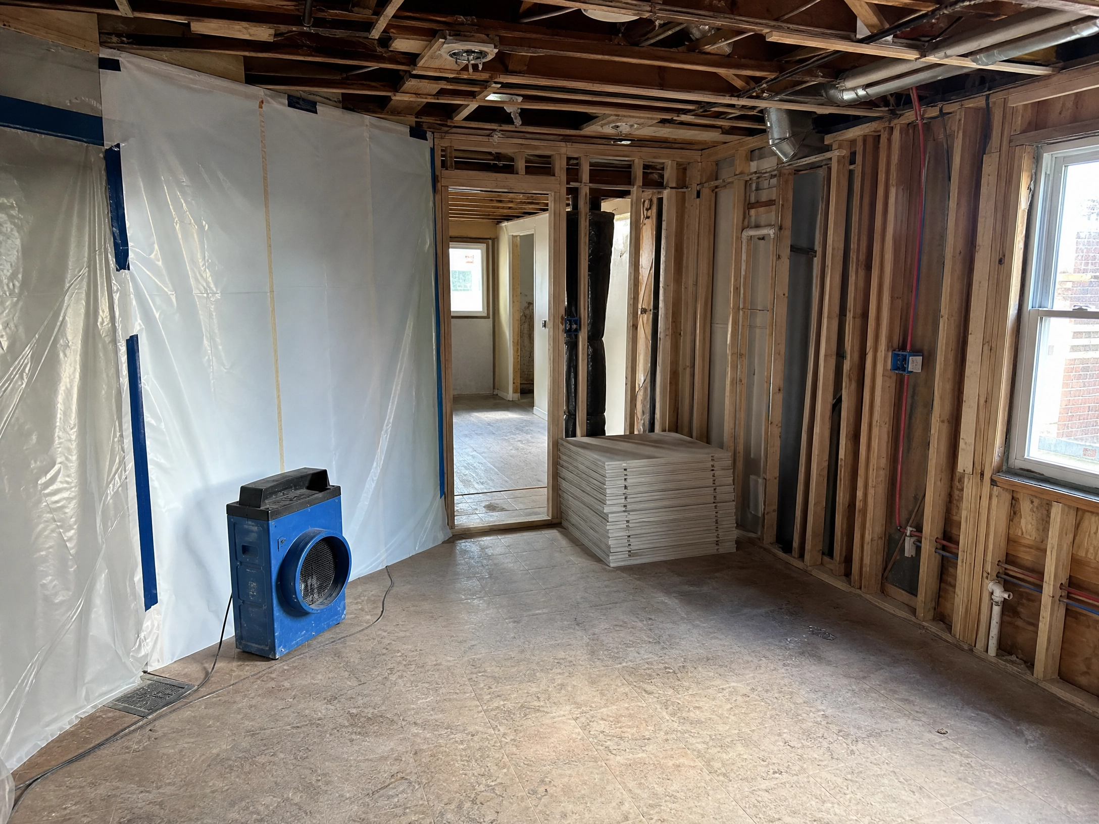 Pewaukee, WI Fire Damage Mitigation