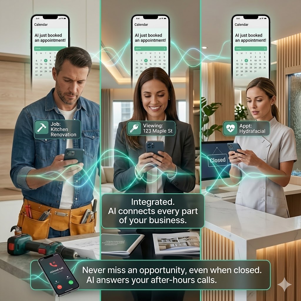 two people holding their smart phones