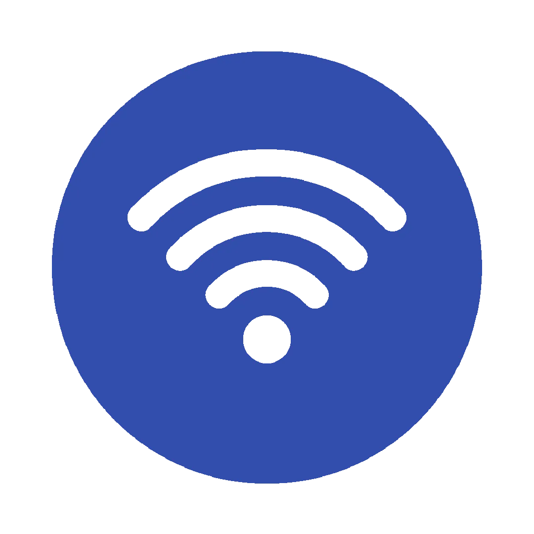 Guest working remotely at Possum Kingdom RV Resort using the park‑wide high‑speed Wi‑Fi