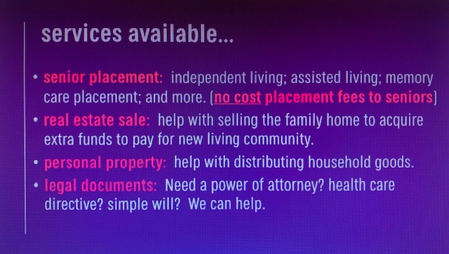 senior living, senior placement