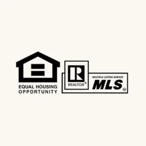 Logos for Equal Housing Opportunity, REALTOR®, and Multiple Listing Service (MLS), indicating membership in the Des Moines Area Association of Realtors.
