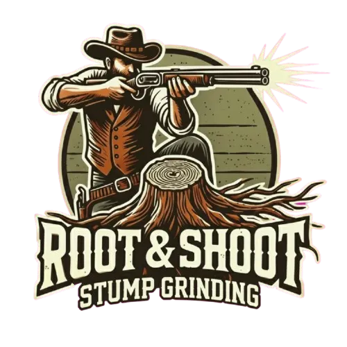 Root & Shoot Stump Grinding Logo