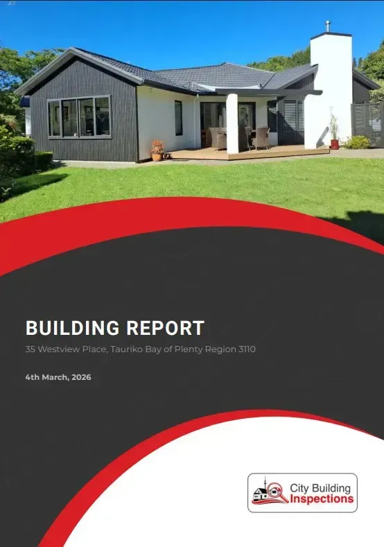 Pre-Purchase Building Report cover image