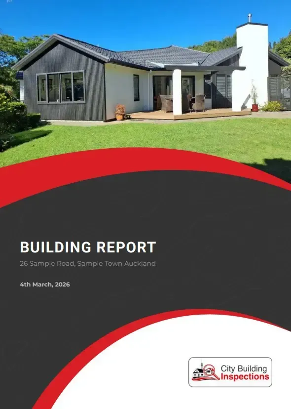 Pre-Purchase Building Report cover image
