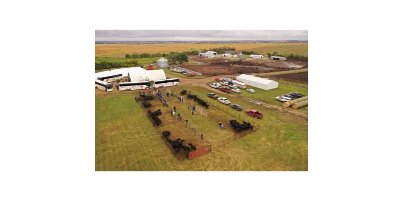 Lau Angus Farm Tour - Aerial Photo